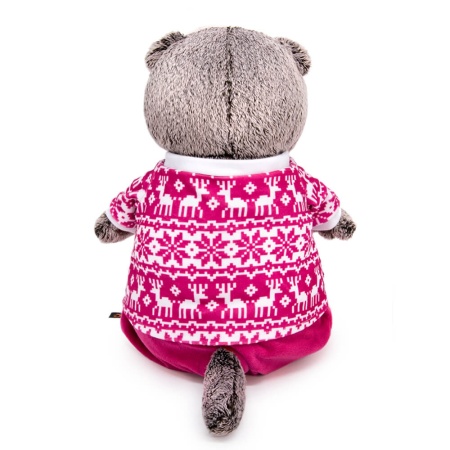 в зимней пижаме