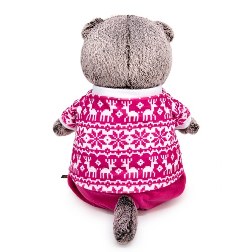 в зимней пижаме