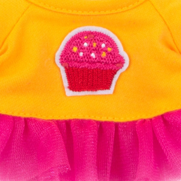 Платье с нашивкой «Пирожное»