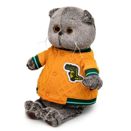 в бомбере с крокодилом