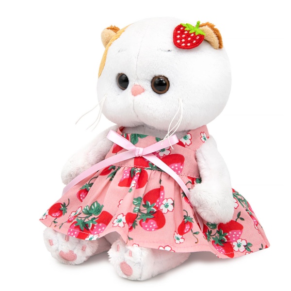 Ли-Ли беби в сарафане с клубничками