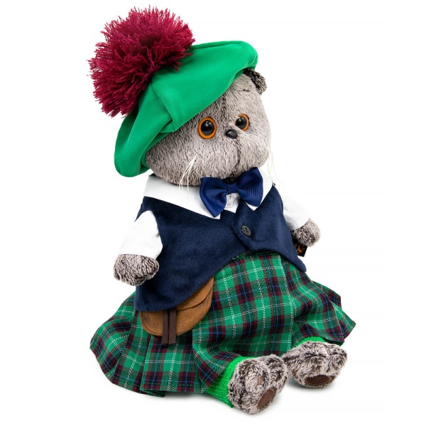 Басик в шотландском костюме