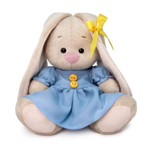 Голубое платье