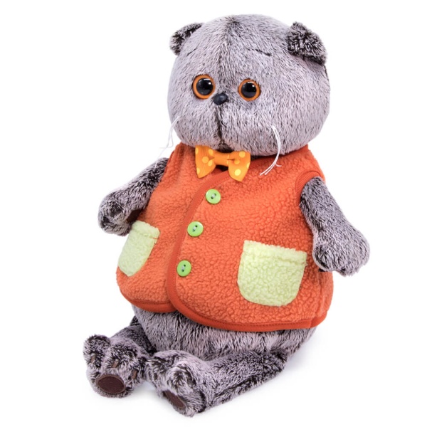 Басик в меховом жилете