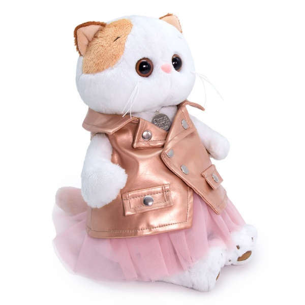 Ли-Ли в юбке и жилетке