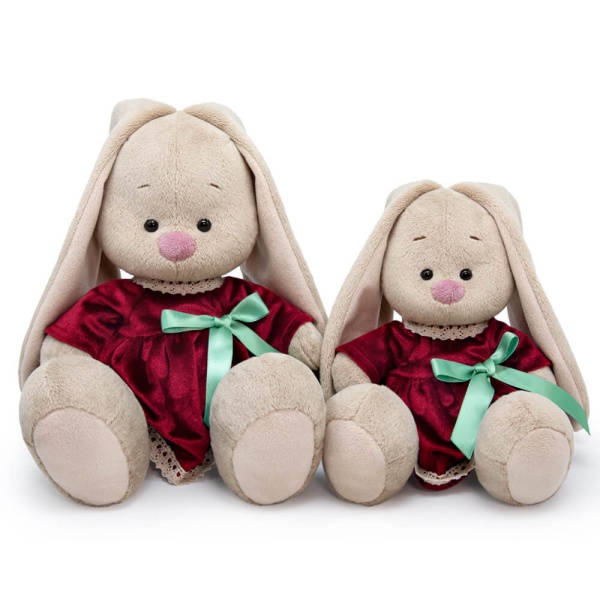 Зайка Ми в бархатном платье