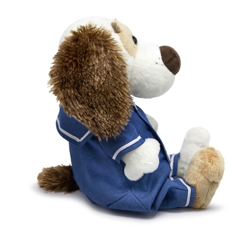 в комбинезоне с якорем