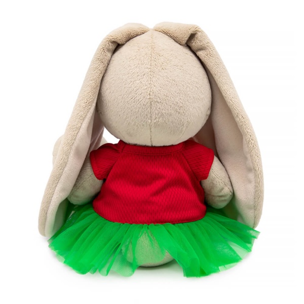 Зайка Ми Зайка Ми в комбинированном платье с земляничкой