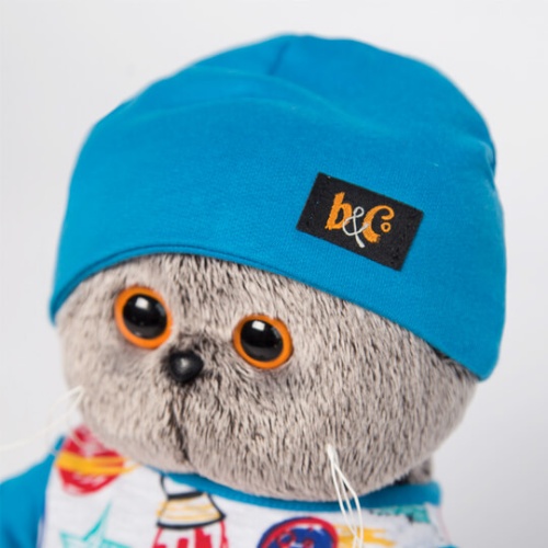 Футболка Космос и бирюзовая шапочка