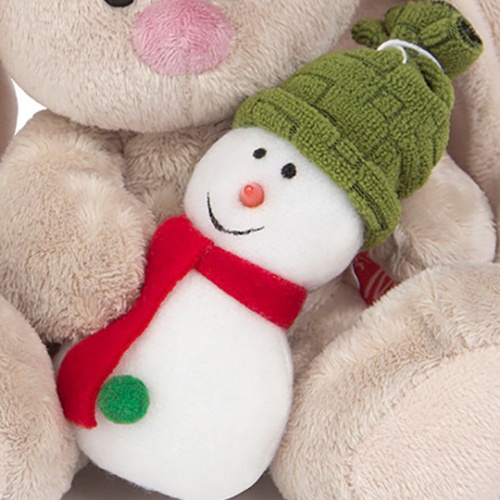 со снеговичком