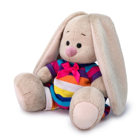 в полосатом комбинезоне