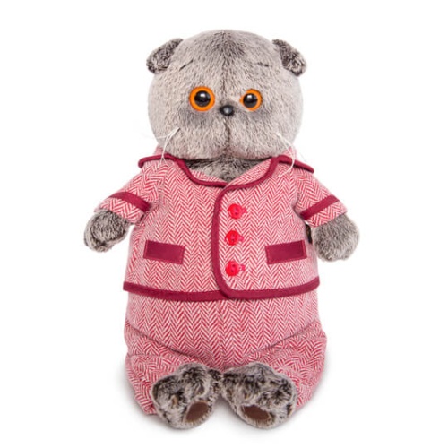 Красный пиджак и брюки в ёлочку