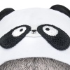 в шапке – панда