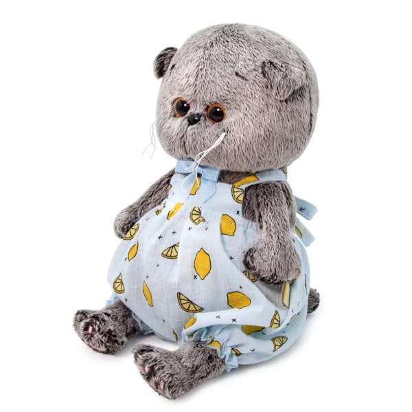 Басик беби в песочнике с лимонами