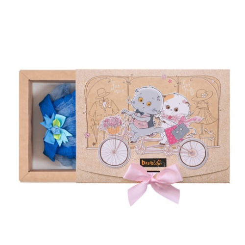 Синее платье