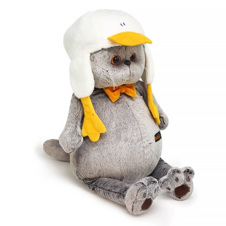 Кот Басик в шапке "Гусик"