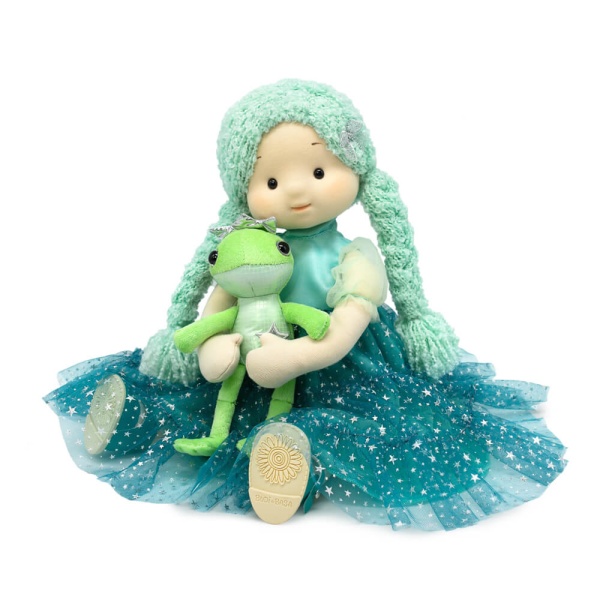 Игрушки Мира и лягушонок Бастиан mira_i_lyagushonok_bastian