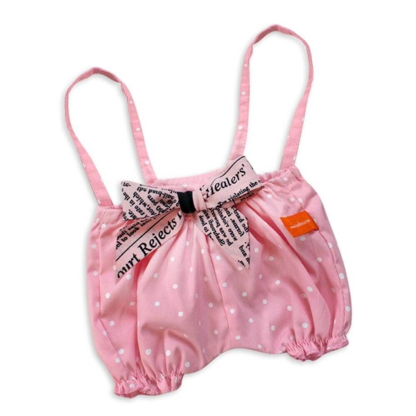 Песочник персиковый в горошек