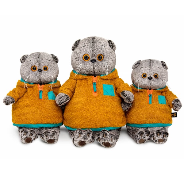 Кот Басик в анораке