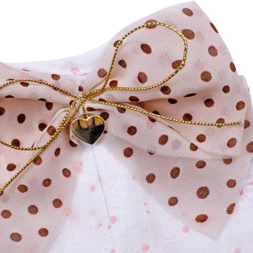 Платье с бантом из шифона