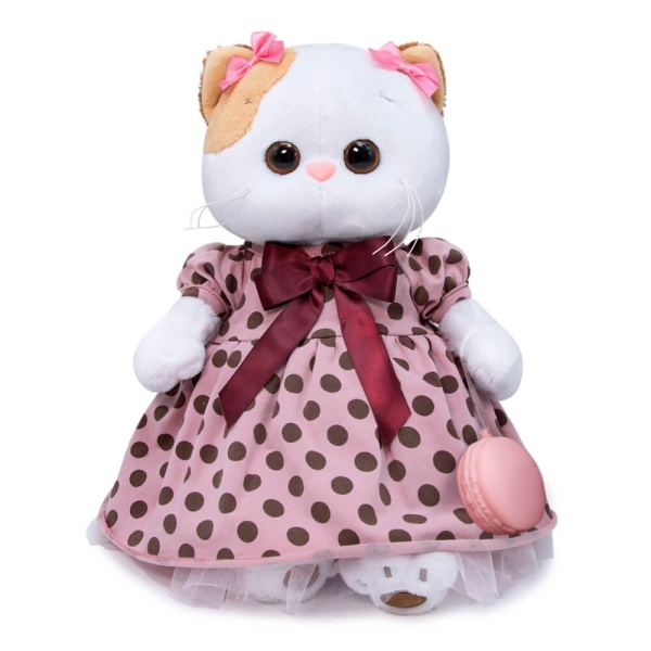 Ли-Ли в розовом платье в горох