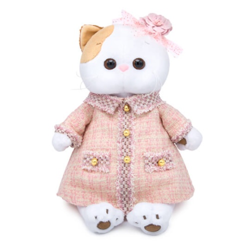 Розовый костюм в клетку