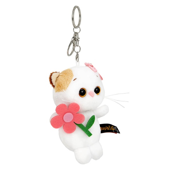 Кошечка Ли-Ли с цветочком