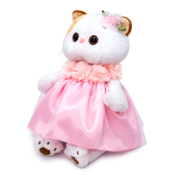 Ли-Ли в платье с объемными цветами