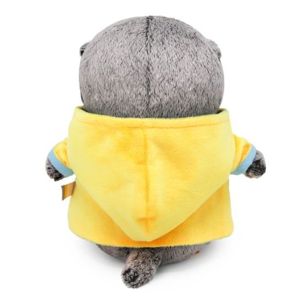 Басик беби в шубке с капюшоном