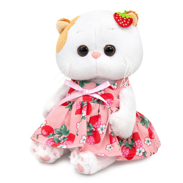 Ли-Ли беби в сарафане с клубничками