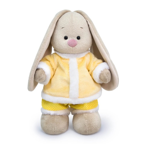 в желтой шубке