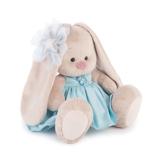 Зайка Ми в голубом платье со звездой