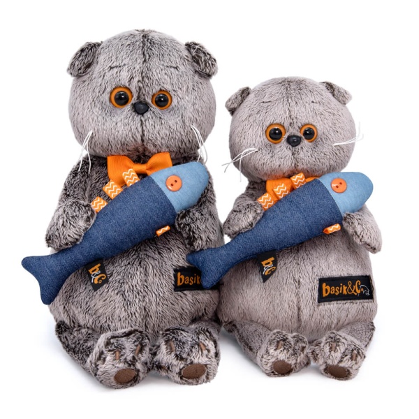 Басик с джинсовой рыбкой