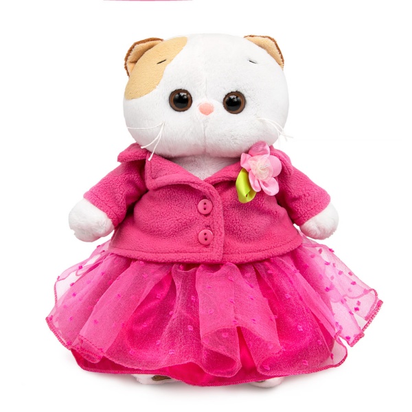 Ли-Ли в жакете с цветком и юбке