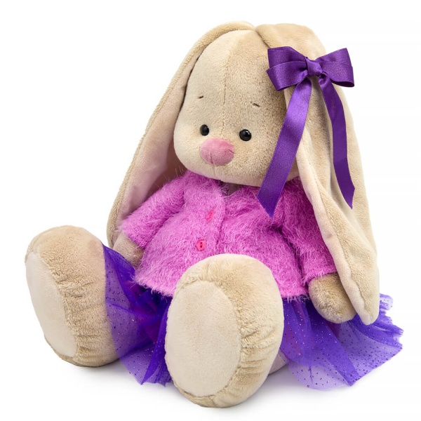 Зайка Ми большой в кардигане и пышной юбке