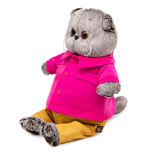 Басик в яркой курточке  