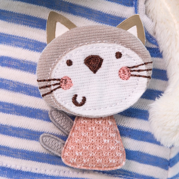 Бартоломей беби в футболке с кошечкой