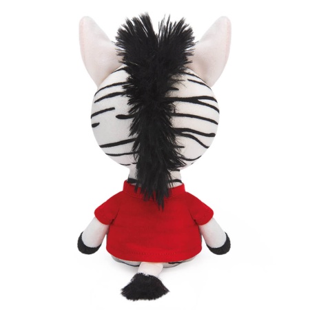 Зебрёнок Зиба в красной футболке