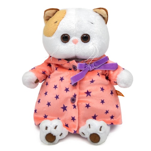 в коралловом пальто