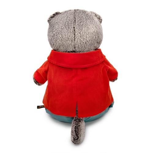 в костюме с вельветовым пиджаком