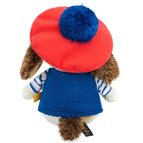 Бартоломей беби в жилете и берете с помпоном