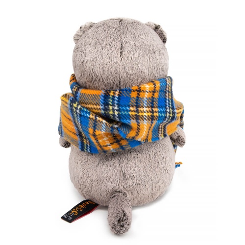 Кот Басик в шарфе в клеточку «Мультсериал»