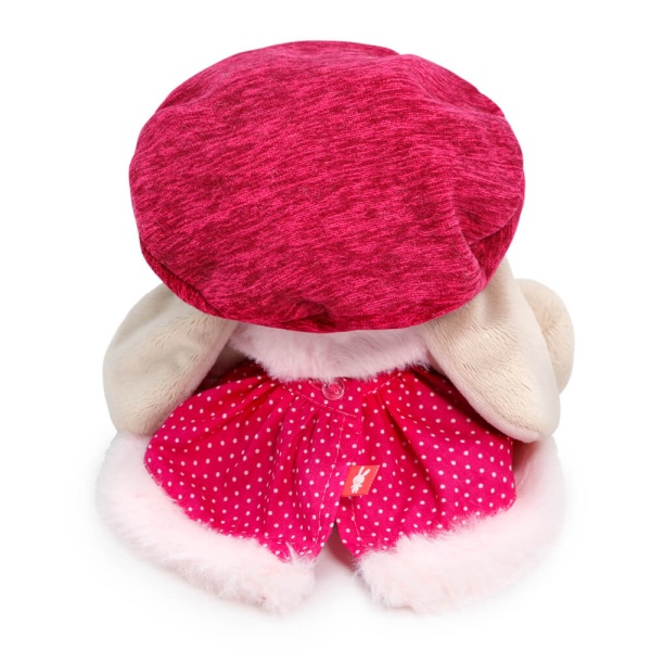 Зайка Ми в юбке и малиновом берете