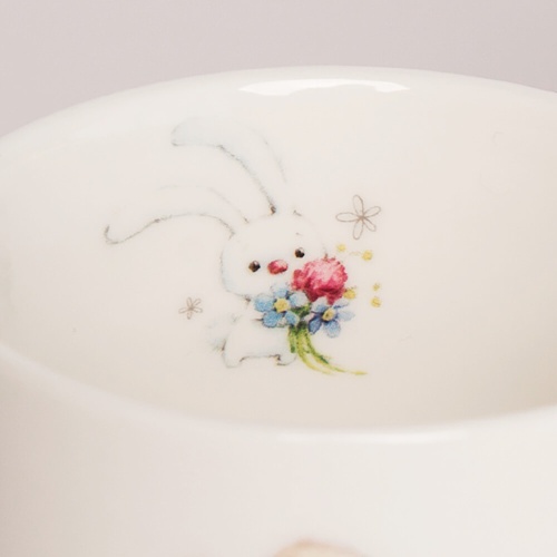 Кружка «Зайка Ми в веночке»