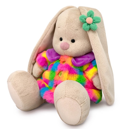 в шубке мультиколор