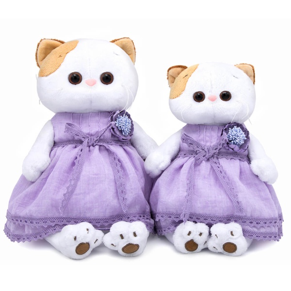 Ли-Ли в лавандовом платье