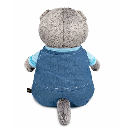 Кот Басик в комбинезоне "Деним"