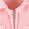 Курточка меховая розовая