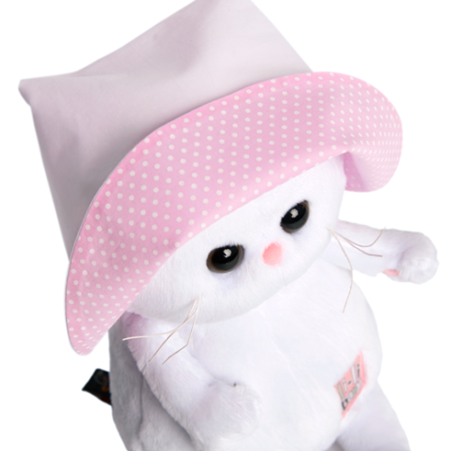 в панамке с вертушкой