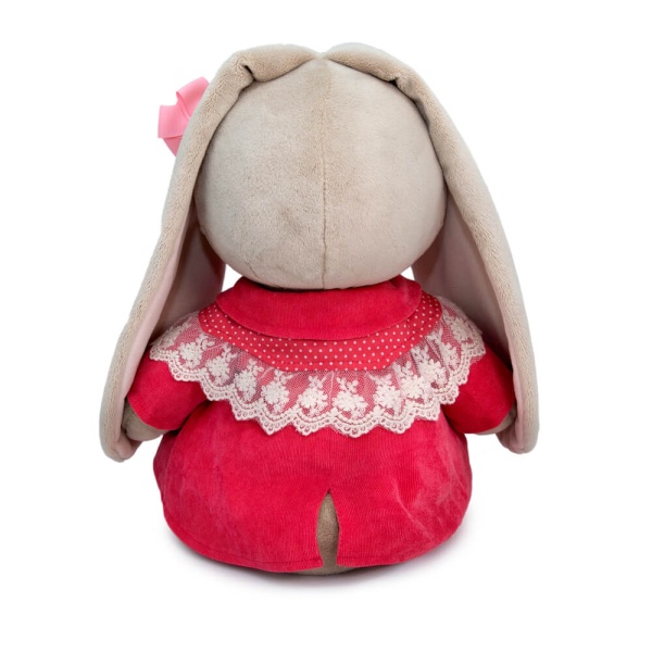 Зайка Ми большой в коралловом пальто